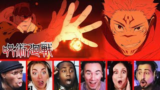 20 Fans React to JOGOs DEATH SCENE  SUKUNA VS JOGO  Jujutsu Kaisen 2x16 Reaction Mashup [upl. by Anilrahc332]