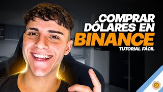 Como Comprar DOLARES en Binance P2P  Tutorial USDT [upl. by Reivaxe]