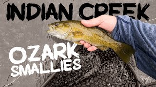 Indian Creek  Two Days Chasing Ozark Smallmouth  Southwest Missouri [upl. by Tia]