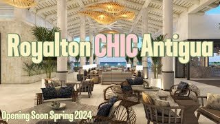 Royalton CHIC Antigua AdultsOnly New Resort Coming SPRING 2024 [upl. by Valerle368]