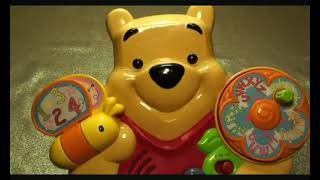 Vtech  Disney Winnie the Pooh Learn n Discover Activity Centre 2007 review PART 1 [upl. by Chernow]