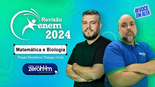 Revisão Especial do ENEM  Matemática e Biologia [upl. by Im]