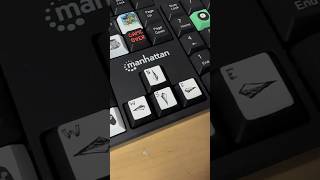 Arrow Keys into a 🧭 🖌️ customkeyboard artwork satisfying [upl. by Verene]