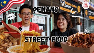 Penang Presgrave Street Food Tour With hungrypenanglang And leftbiejojo [upl. by Koh652]