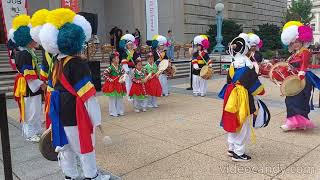 GilNori Parade 길놀이  Chuseok Festival Smithsonian National Museum of Asian Art [upl. by Irep]