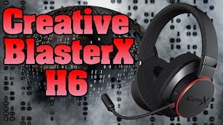 Creative Sound BlasterX H6  test recenzja review świetnych słuchawek dla graczy [upl. by Auohc]