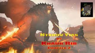 Ntxoov Yias VS Khaub Rib Chapter 2 End Title Action Story [upl. by Lynnea]