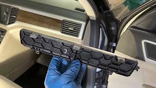 VW Atlas  How to Replace the Cabin Air Filter [upl. by Lambrecht]