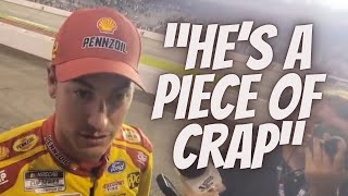 Joey Logano Rips Into Austin Dillon [upl. by Rodablas]