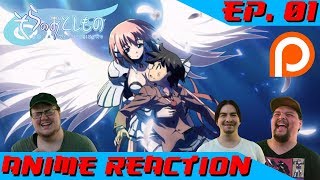 Anime Reaction Heavens Lost Property Ep 01 [upl. by Hnilym]