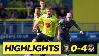 Harrogate Town 04 Newport County Highlights [upl. by Ardien]