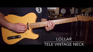 Fender Roadworn Telecaster Pickup Comparison  Tex Mex vs Lollar [upl. by Erminia]