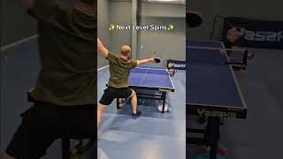 Next level spins pingpong tabletennis [upl. by Oikim]