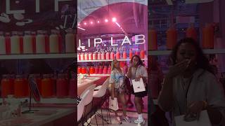 Making our own lip gloss amp lip balm at Lip Lab in DC 💋 liplab lipgloss girlsweekend comewithme [upl. by Wolliw]