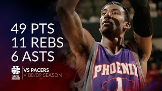 Amare Stoudemire 49 pts 11 rebs 6 asts vs Pacers 0809 season [upl. by Jess]