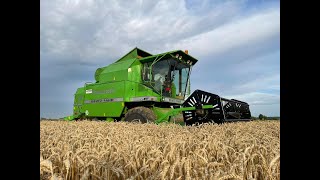 Let´s drive DeutzFahr Powerliner 4030 in der Wintergerste POV [upl. by Cis]