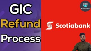 Scotiabank GIC Refund process [upl. by Bounds]