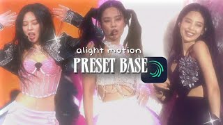 alight motion preset base  cc included  alightmotion [upl. by Ykcub]