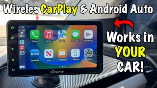 Apple CarPlay amp Android Auto in ANY car  Carpuride W707 [upl. by Zaragoza]