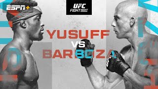 UFC VEGAS 81 LIVE YUSUFF VS BARBOZA LIVESTREAM amp FULL FIGHT NIGHT COMPANION [upl. by Imuyam15]