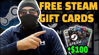 STEAM GIFT CARD ׂ╰┈➤ FREE STEAM CODES [upl. by Zelikow]