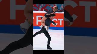 Elizaveta Khudaiberdieva amp Egor Bazin 🖤 figureskating icedance iceskating dance sports edit [upl. by Padegs]