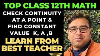 Continuity and Differentiability  Class 12 Math Chapter 5  NCERT  JEE MAIN ADVANCED cbse12thmath [upl. by Nordek407]