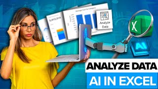 How to use Analyze Data in Excel AI Creates Pivot Tables and Charts [upl. by Diarmuid693]