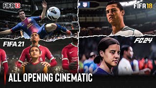 FIFA Opening Cinematic  2013  2024 [upl. by Ayyidas]