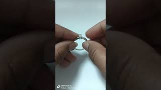 0400 Ct Emarald Cut Solitaire Diamond Engagement Ring 💍💍💍 youtubeshorts [upl. by Susejedairam]