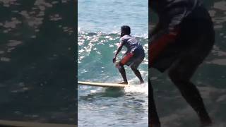 Catch the Wave Longboard Surfing Joy at Batukaras shorts surfingtime surfing surfspot batukaras [upl. by Adnamaa]