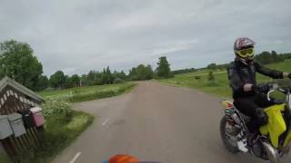 TTR 90 top speed ampRM 250 wheelies [upl. by Eltsyek]