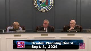 Oradell Zoning Board Meeting Aug 19 2024 [upl. by Einiffit]