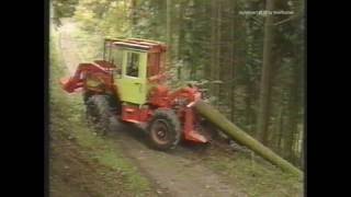 MBtrac Forst Original TracTechnik Film [upl. by Nimaj]