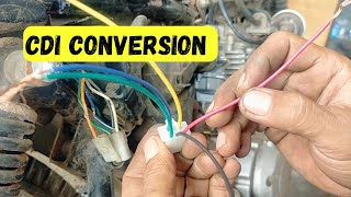 Haojue HJ 12516  CDI Conversion [upl. by Eked]