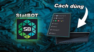 Hướng dẫn sử dụng StatBot Discord  Theo dõi Server của bạn  Discord tips 4 [upl. by Wehtta576]