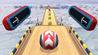 Rolling Balls 3D Sky Race Speedrun Gameplay Levels 19 [upl. by Yrannav]