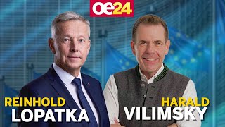 ⭐️ EUWahl Reinhold Lopatka vs Harald Vilimsky [upl. by Aksoyn]