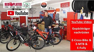 Gepäckträger Montage bei EMTB EFully und ECrossbike [upl. by Cindra544]