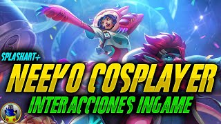 NEEKO ES COSPLAYER CON EL MEJOR ASPECTO DE SU COLECCIÓN Splashart y skin dentro de la grieta [upl. by Chaim]