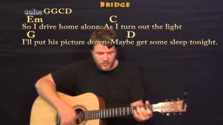 Teardrops on My Guitar Taylor Swift Strum Guitar Cover Lesson with Lyrics  Chords [upl. by Tsnre]