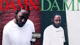 KENDRICK LAMAR  DAMN ALBUM COVER AND TRACKLIST Thoughts [upl. by Nedak570]