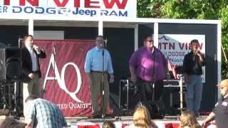 Appointed Quartet singing at 1890s Day Jamboree in Ringgold GA 52215 [upl. by Oiracam]