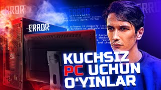 Kuchsiz PC uchun oyinlar  Gamerlik endi siz uchun orzu emas [upl. by Ordisy]