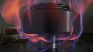 Alcohol Stove  An Inferno With The Groove Stove [upl. by Larrad681]