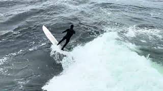 Steamer Lane surf raw footage 6292024 808908am Santa Cruz California [upl. by Anahcra]