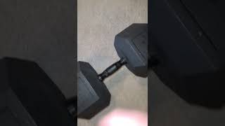 Unboxing 95lb Cap Dumbbell from Amazon [upl. by Kavita]