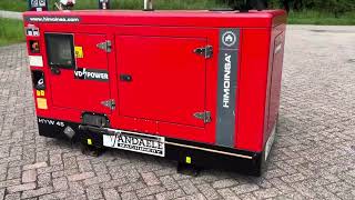 Himoinsa HYW 45 kVA continue Yanmar 4TNV98T Generator aggregaat [upl. by Orten]