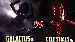 Galactus VS Celestials  Tamil  dull mashup [upl. by Serolod960]