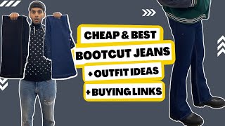 Best BOOT CUT Jeans Mens Online  How To Style A BOOT CUT Jeans In 2023 [upl. by Aiva]